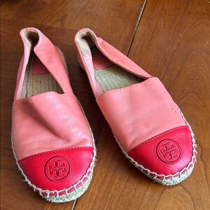 Tory Burch Color Block Espadrilles size 6.5